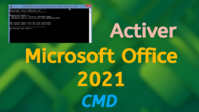 Activer Office 2021 CMD